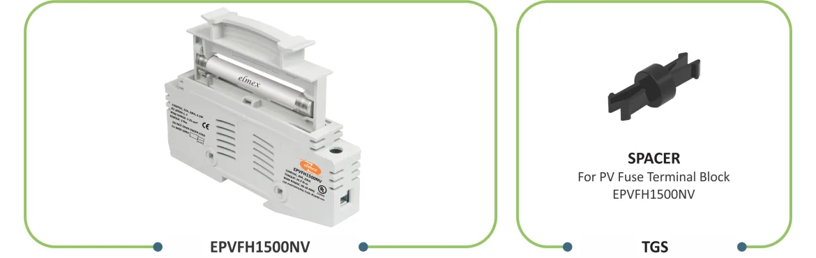 Elmex Fuse Terminal Block 1500V - Chintan Corporation