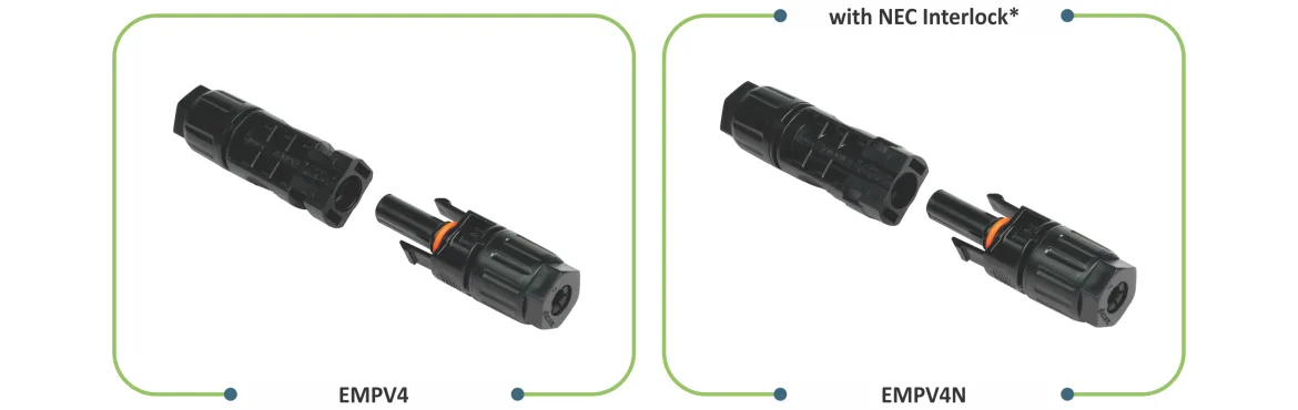 Elmex PV Solar Straight Connectors - Chintan Corporation