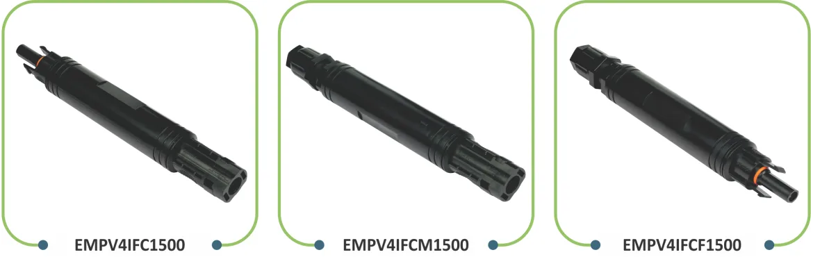 Elmex Straight Inline Fuse Connectors 1500V - Chintan Corporation