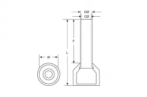 HEX Insulated End Sealing Ferrules New 1 Diagram - Chintan Corporation