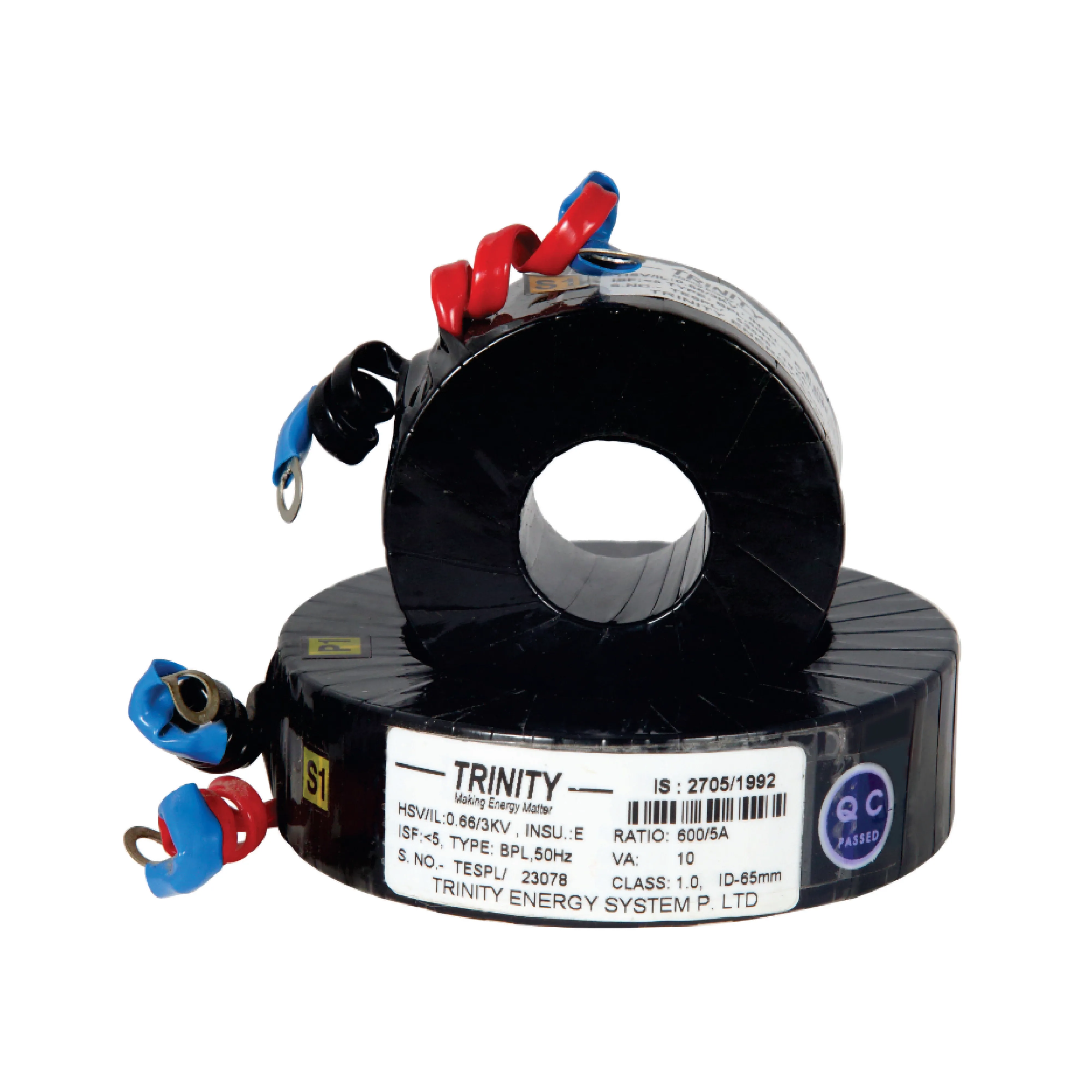 Trinity Current Transformers for Metering & Protection - Chintan Corporation